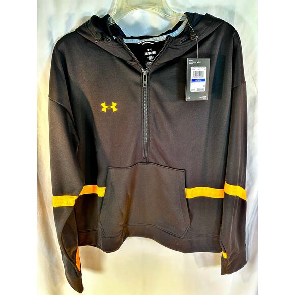 Under Armour Womens XL UA Storm Armour Fleece Hoodie Water Repellent NWT - Picture 1 of 7
